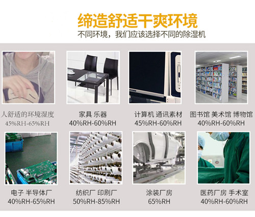 快速清除潮氣用除濕機